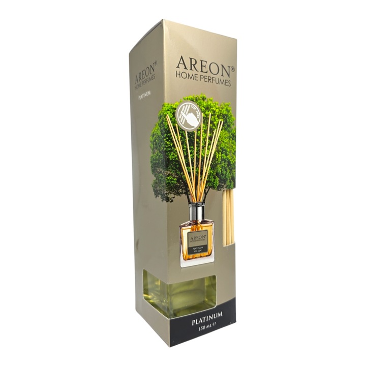 Ароматизатор Areon, домашен парфюм с клечки 150мл, Platinum