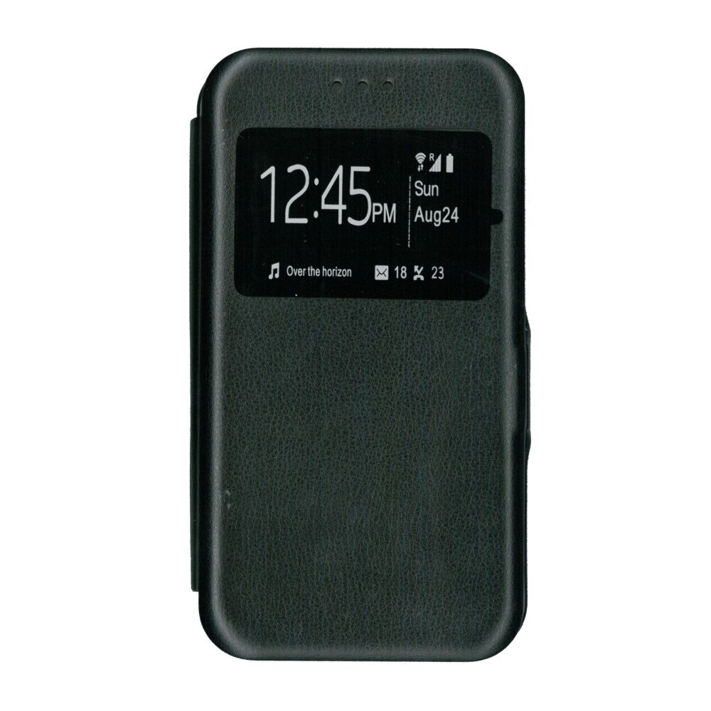 Husa de protectie tip carte, 360 Window, EuroCELL , pentru Apple iPhone 6-Negru