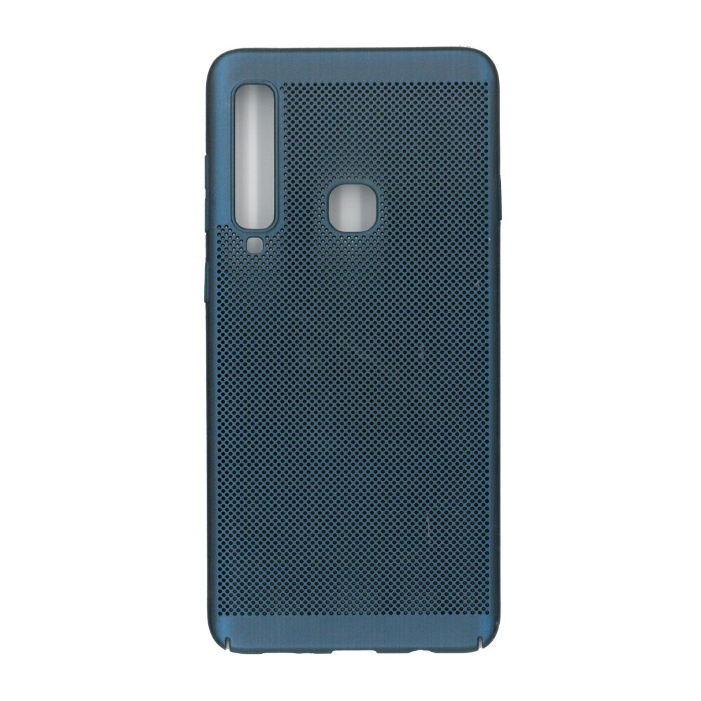 Husa spate cu perforatii pentru Samsung Galaxy A9 2018 - EuroCELL Air Case Albastru