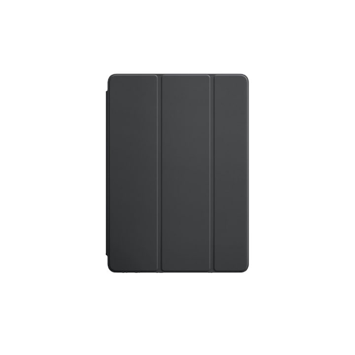 TELGORBCS Smart Cover Tok, iPad Air 2 kompatibilis, 9.7", Mágneses záródás, Wake-sleep funkció, Fekete