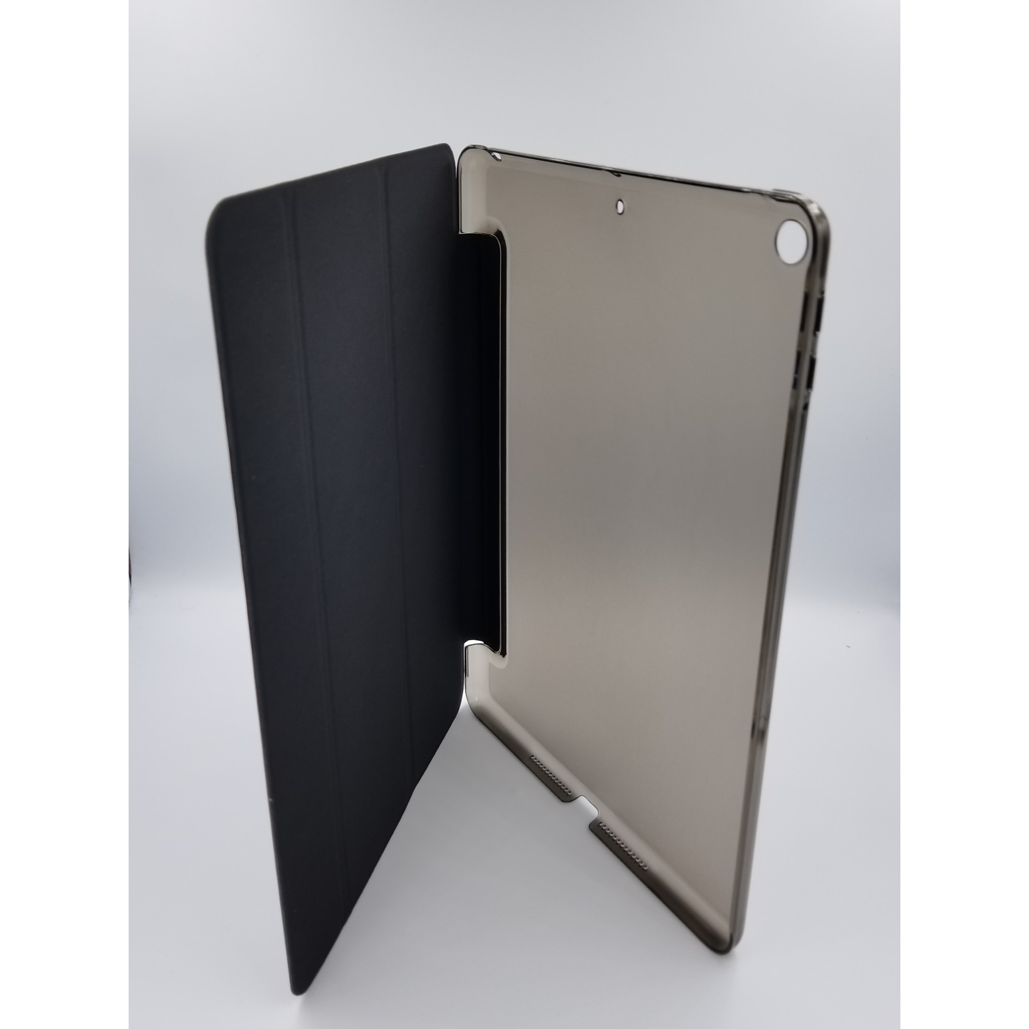 Husa Smart Cover compatibila cu Ipad Air 2, 9.7inch, inchidere magnetica, functie wake-sleep, Negru, 9.7 "