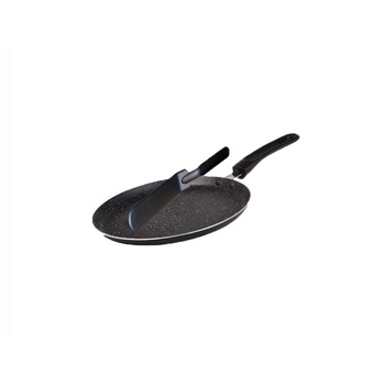 Tigaie Pentru Clatite 24 Cm + Paleta Plastic Tigaie Pentru Clatite 24 Cm + Paleta Plastic