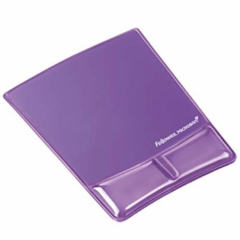 Mouse Pad ergonomic , Fellowes , Crystal , violet Mouse Pad ergonomic , Fellowes , Crystal , violet