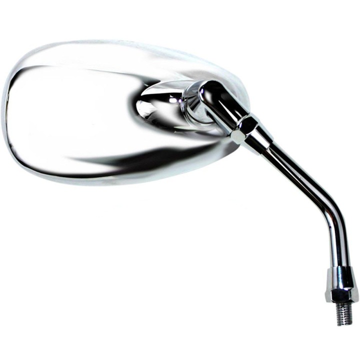 Мотоциклетно огледало, американски стил, за приложения на Yamaha, Едно парче.