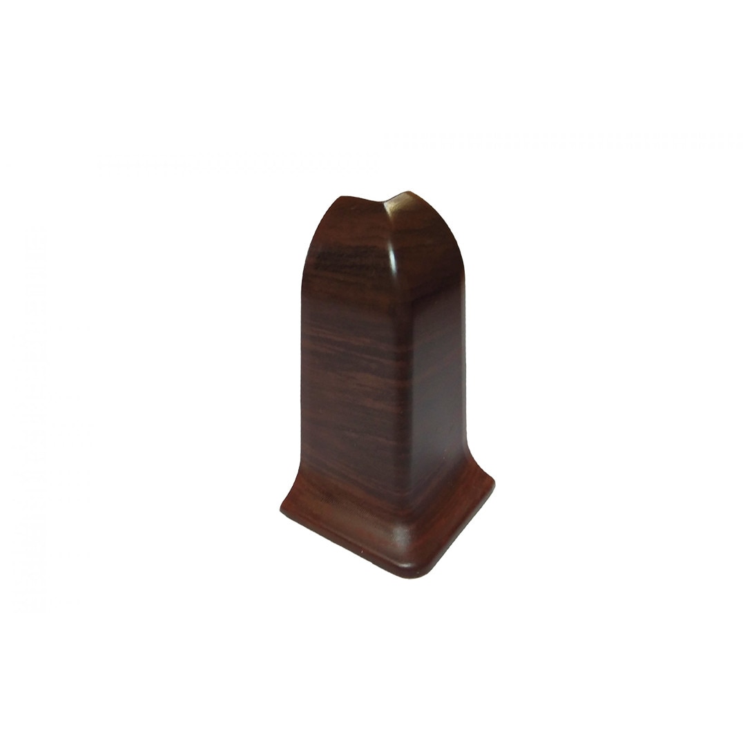 Colt exterior pentru plinta Smart Flex cu canal cablu ,532 Wenge
