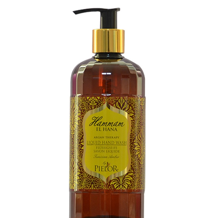 Hammam El Hana Тунизийски кехлибарен течен сапун за кожа, 400 мл