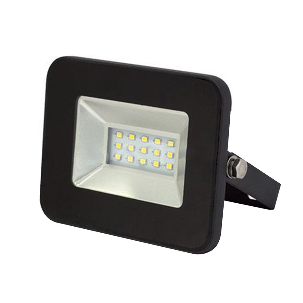 Reflector LED, SMD, 10W, 4500K, IP65, Extra Slim, NEGRU, KSI819