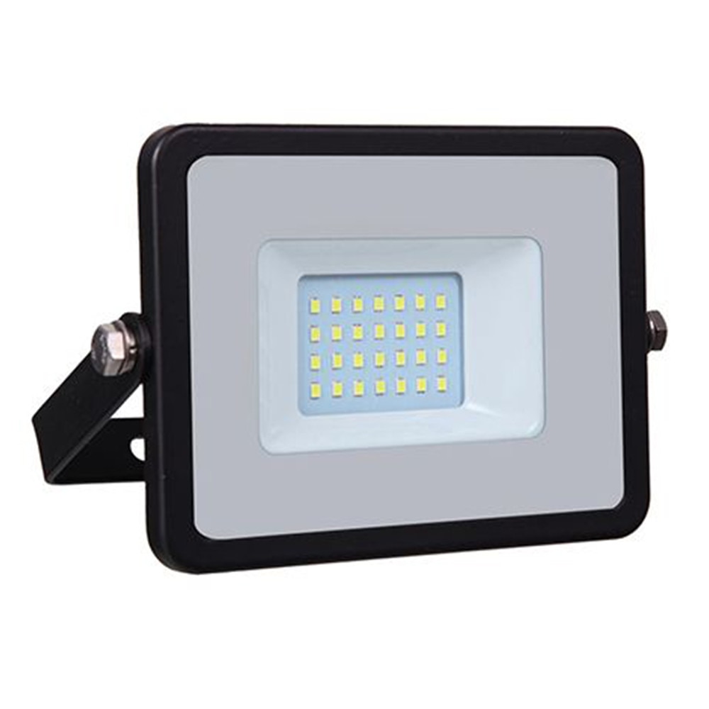 Reflector LED, SMD, 20W, 4000K, IP65, NEGRU/GRI, CIP SAMSUNG, Alimentare 220 - 240 VAC, 50 Hz