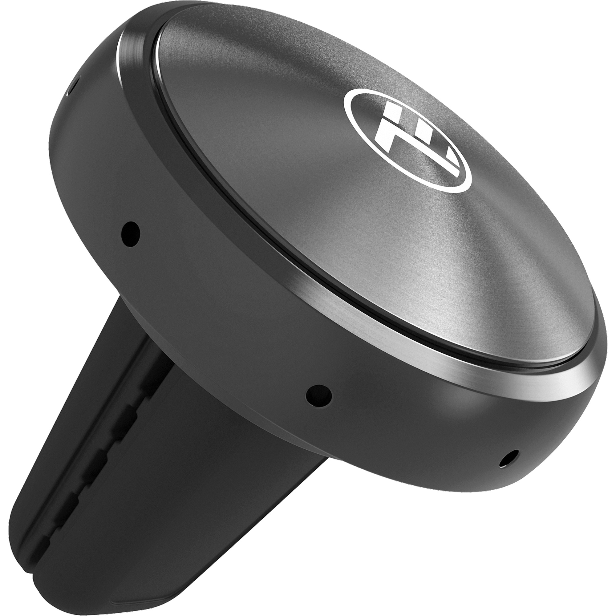 Pachet 3 x Odorizant auto Tellur CF1, carcasa aluminiu, 3 arome incluse, gri