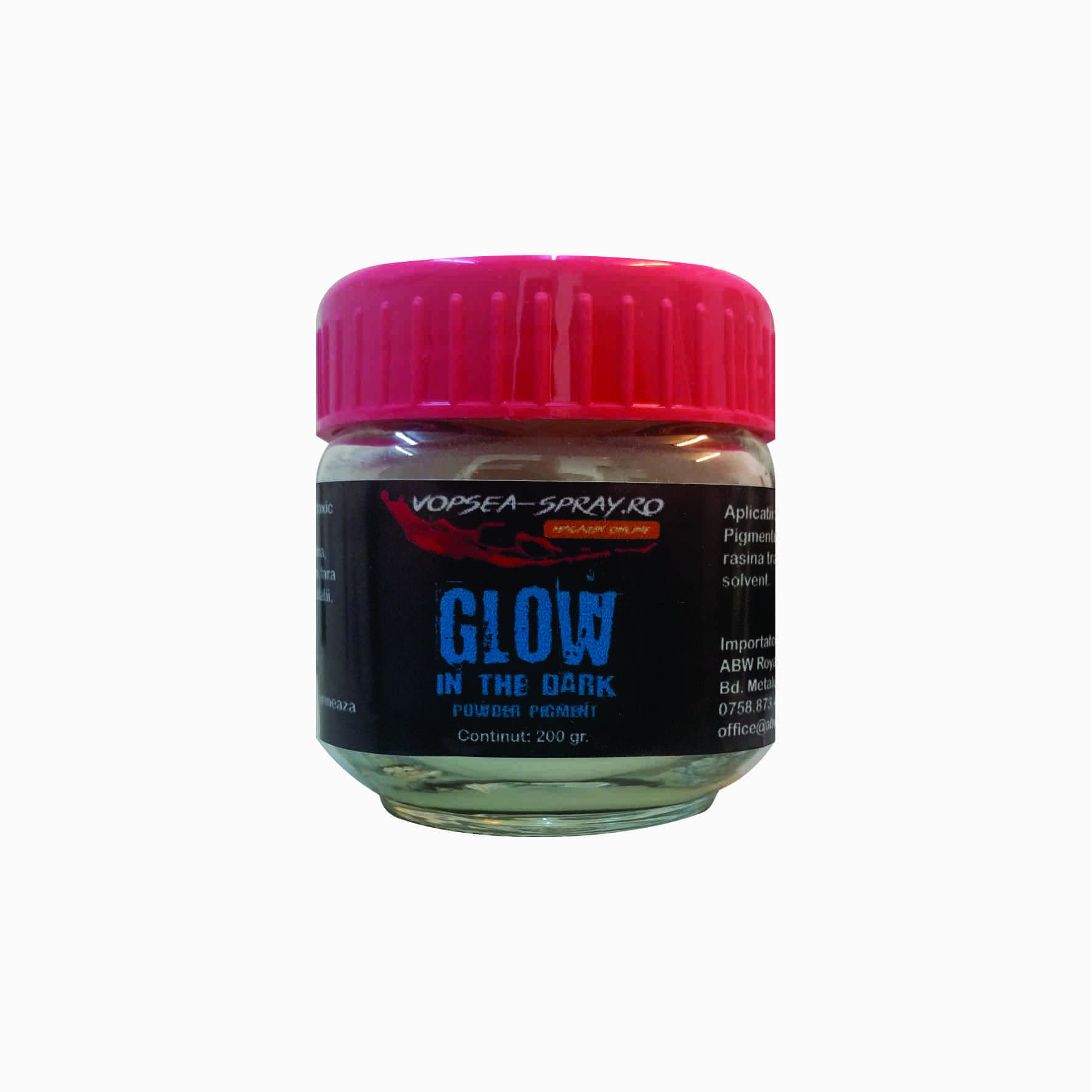 Pigment Glow In The Dark Blue 200Gr.