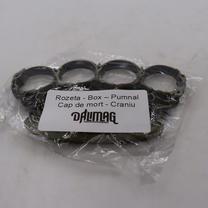 Pumnal, rozeta, box autoaparare, cap de mort, craniu
