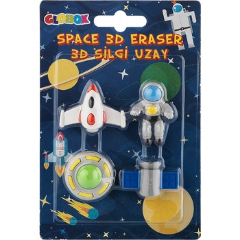 Set 4 radiere GLOBOX 3D Space2 Multicolor Set 4 radiere GLOBOX 3D Space2 Multicolor