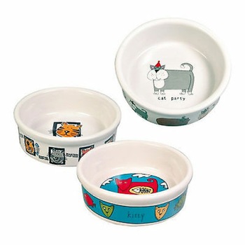 Set 4 castroane Trixie ceramica pentru pisici alb 0.2 l/ 12 cm 4008 Set 4 castroane Trixie ceramica pentru pisici alb 0.2 l/ 12 cm 4008