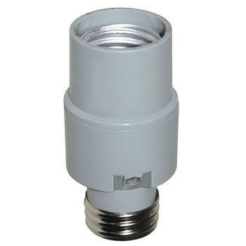 Adaptor dulie E27-E27, termoplastic, Lohuis, cu fotocelula Adaptor dulie E27-E27, termoplastic, Lohuis, cu fotocelula