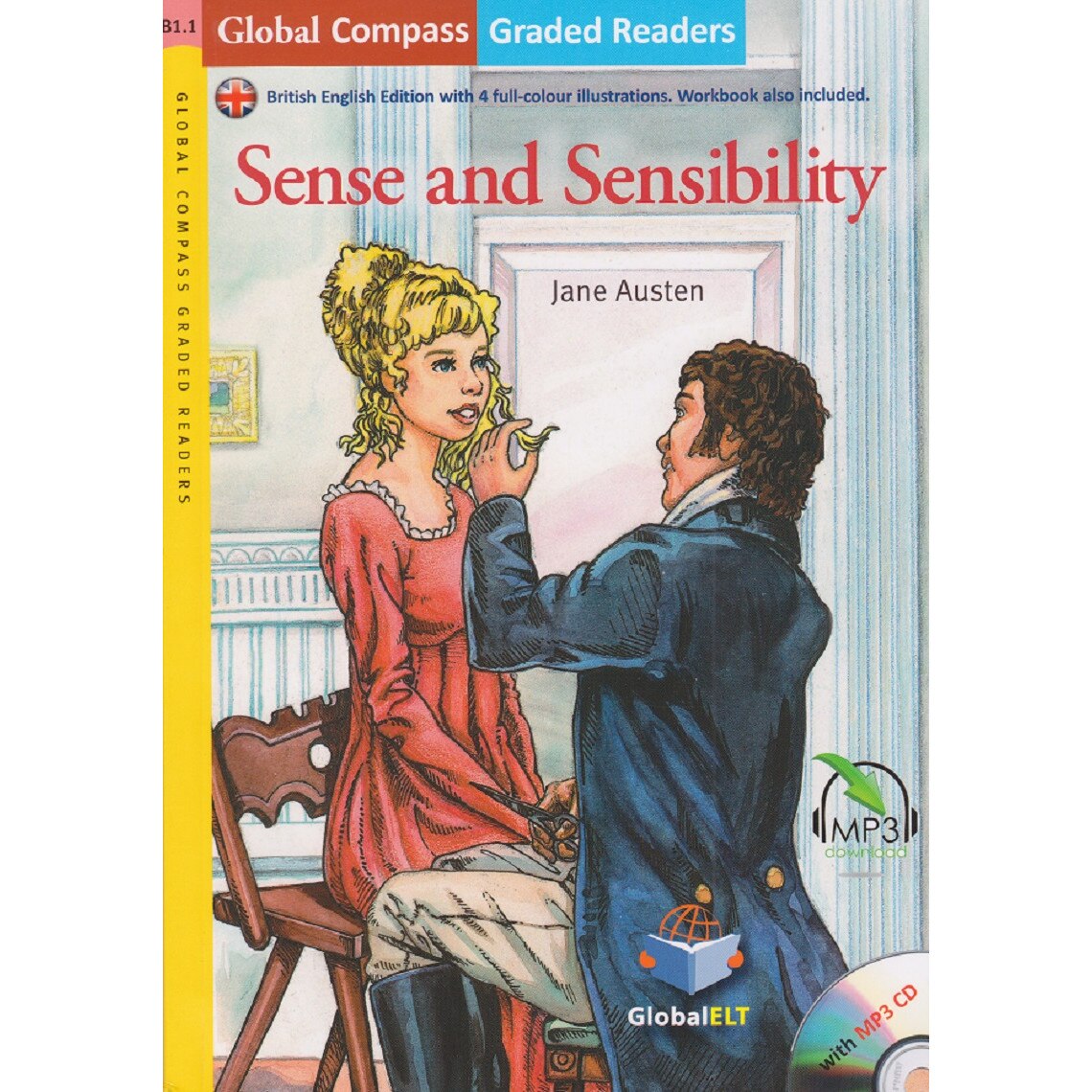 Graded Reader - Sense and Sensibility with MP3 CD - Level B1.1 Jane Austen
