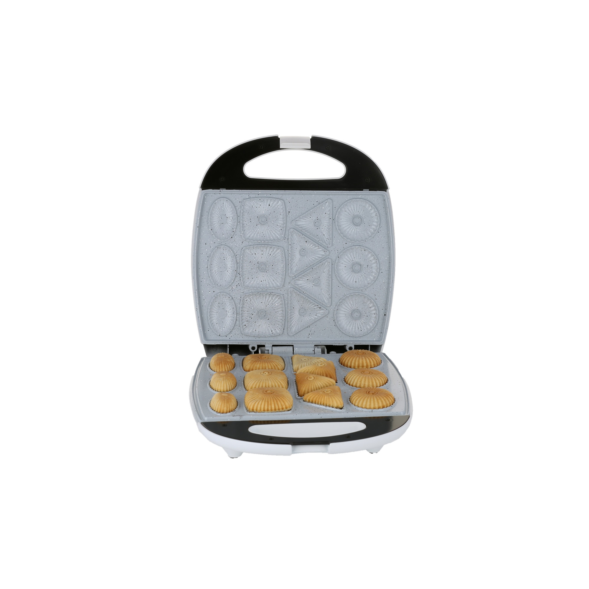 Aparat pentru biscuiti Hausberg HB3563N, 1300 W, argintiu/negru