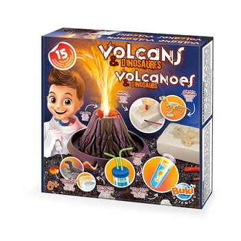 Set Buki France de experimente - vulcani si dinozauri Set Buki France de experimente - vulcani si dinozauri