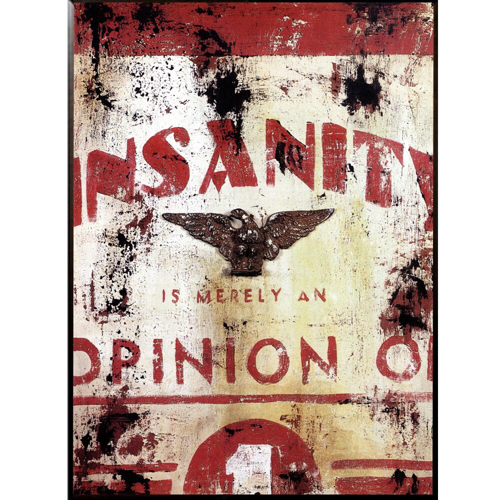 Tablou inramat pe suport de lemn 