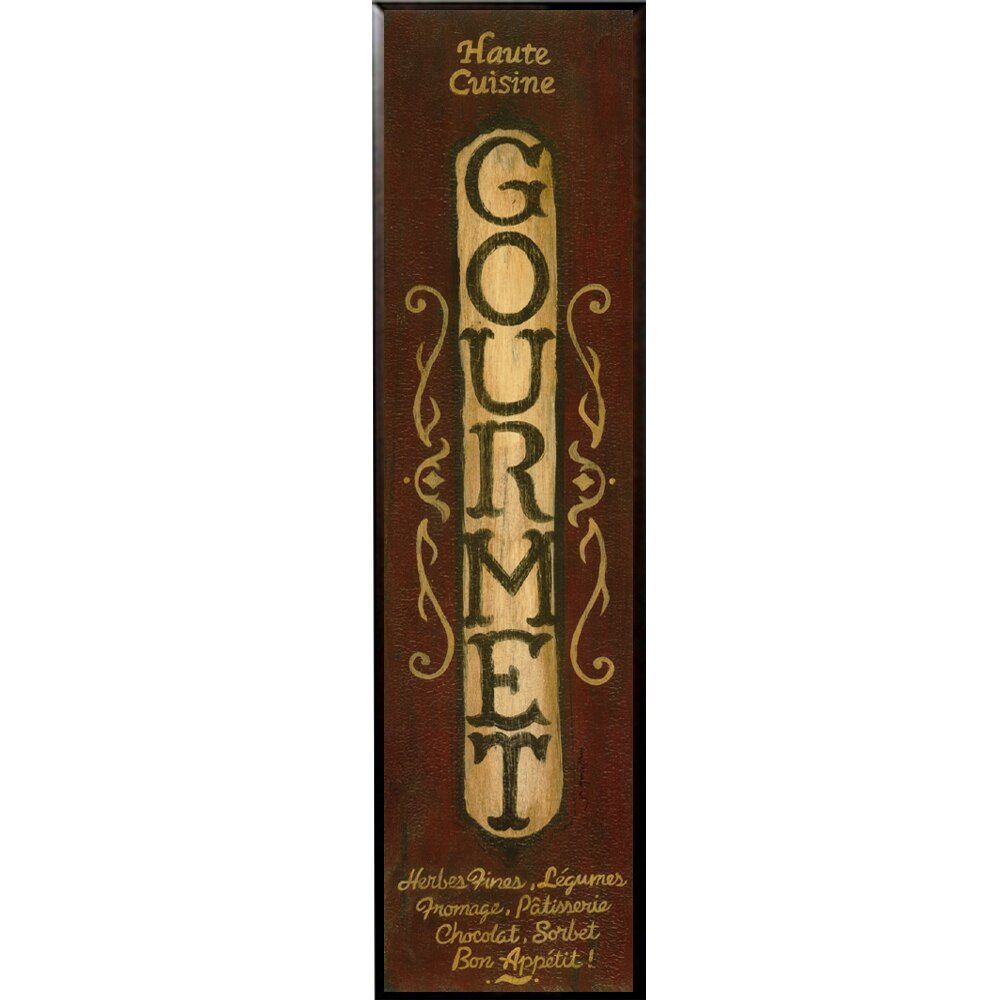 Tablou inramat pe suport de lemn 