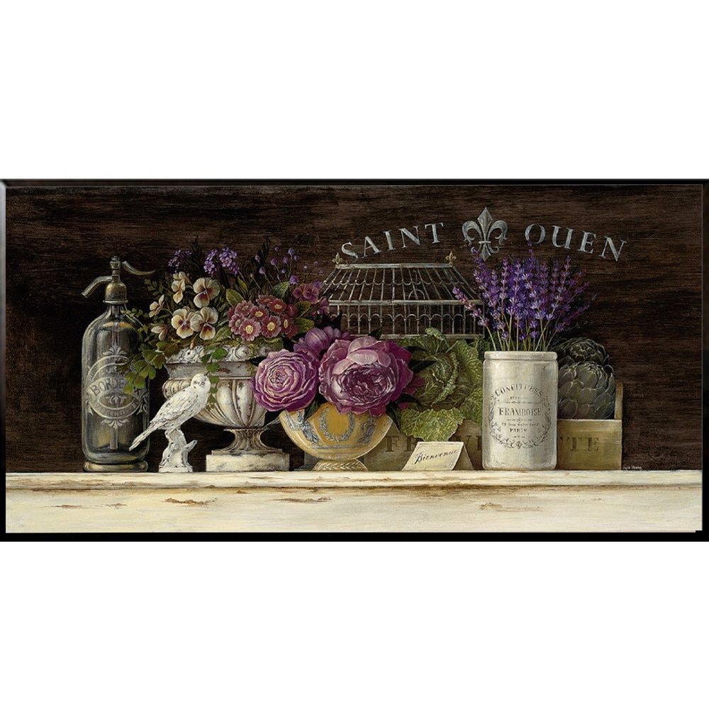 Tablou inramat pe suport de lemn 