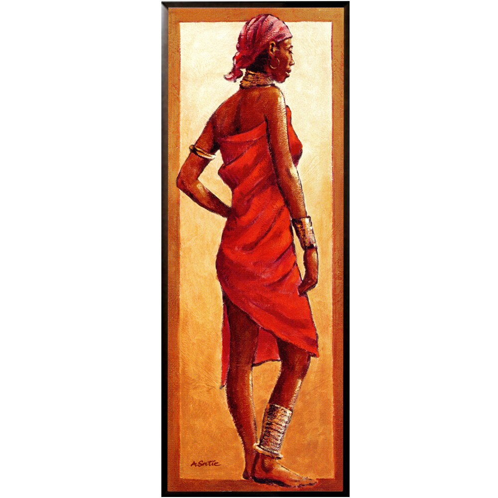 Tablou inramat pe suport de lemn 