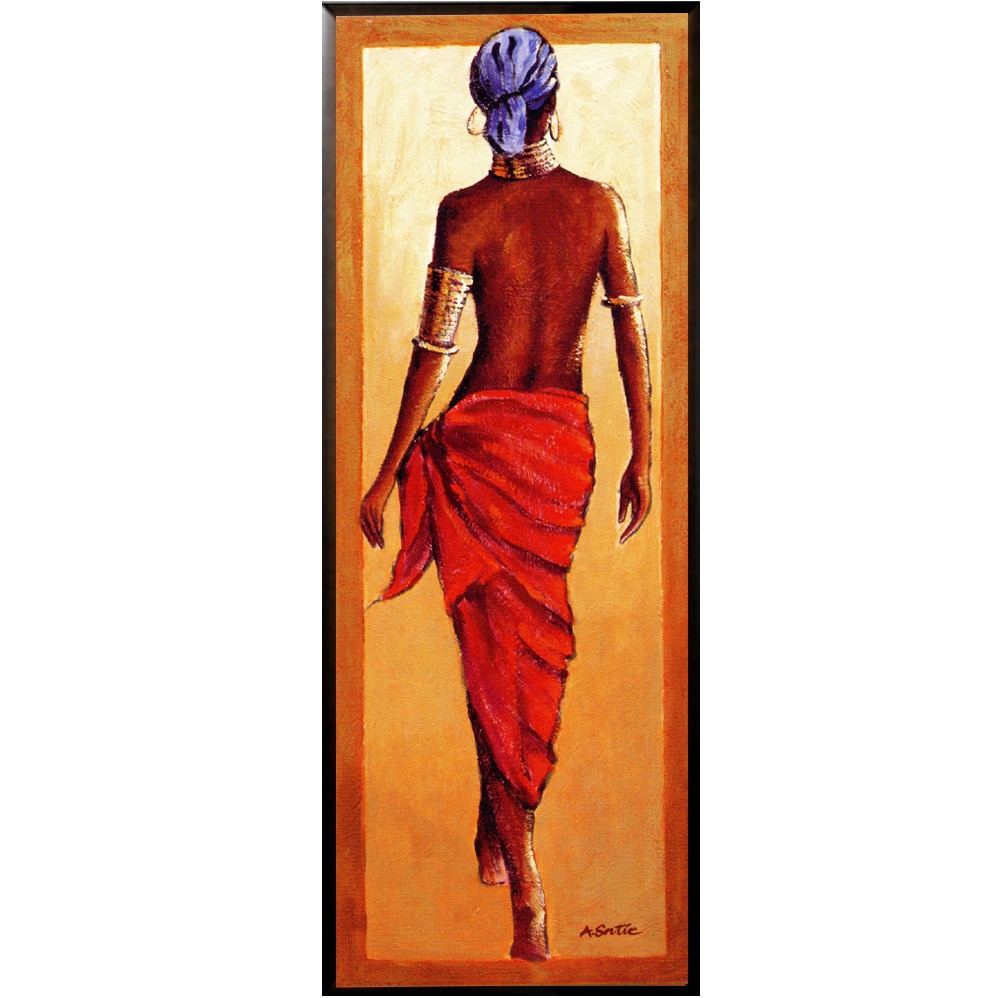 Tablou inramat pe suport de lemn 