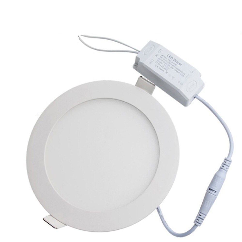 Plafoniera LED iMK, Rotund, Alb rece 6000-6500k, 24W 1880LM