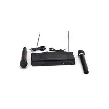 Set Karaoke, 2 Microfoane, Cablu Jack, Negru Set Karaoke, 2 Microfoane, Cablu Jack, Negru