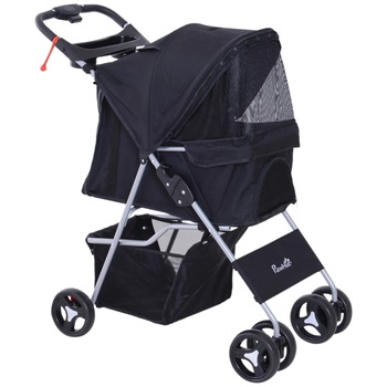Carucior pentru animale, Pawhut, 75 × 46 × 94 cm Carucior pentru animale, Pawhut, 75 × 46 × 94 cm