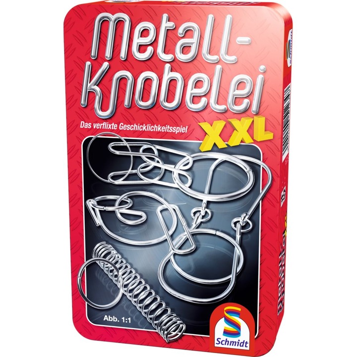 Комплект 6 игри Schmidt Spiele Metal, XXL
