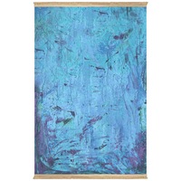 Covor Eljado, 180X120cm, fibre sintetice, trafic intens, Albastru, 100312