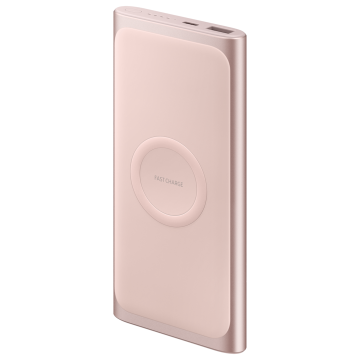 Външна батерия Samsung Wireless, 10000 mAh, Pink