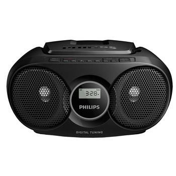 Microsistem audio Philips AZ215B/12, CD-R,CD-RW, FM stereo, Negru Microsistem audio Philips AZ215B/12, CD-R,CD-RW, FM stereo, Negru