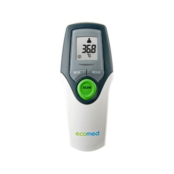 Termometru cu infrarosii Ecomed TM-65E, Multifunctional Non-Contact, Alb/Gri Termometru cu infrarosii Ecomed TM-65E, Multifunctional Non-Contact, Alb/Gri