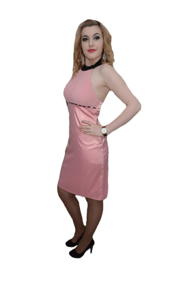 Rochie in tendinte,pietre fine aplicate, D&J Exclusive,, Plamaniu