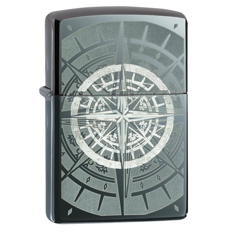 Bricheta Zippo Black Ice® Compass