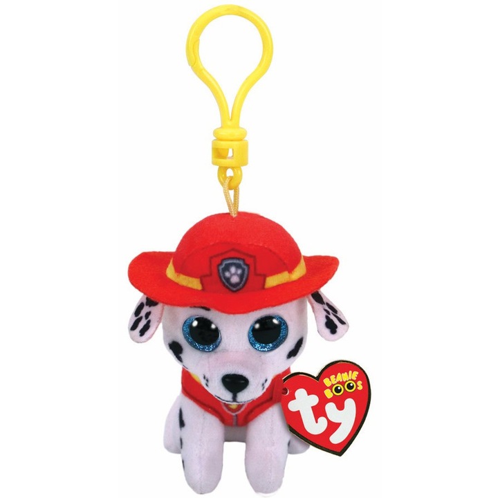 Breloc MARSHALL - Paw Patrol, 8.5 cm - Ty114504