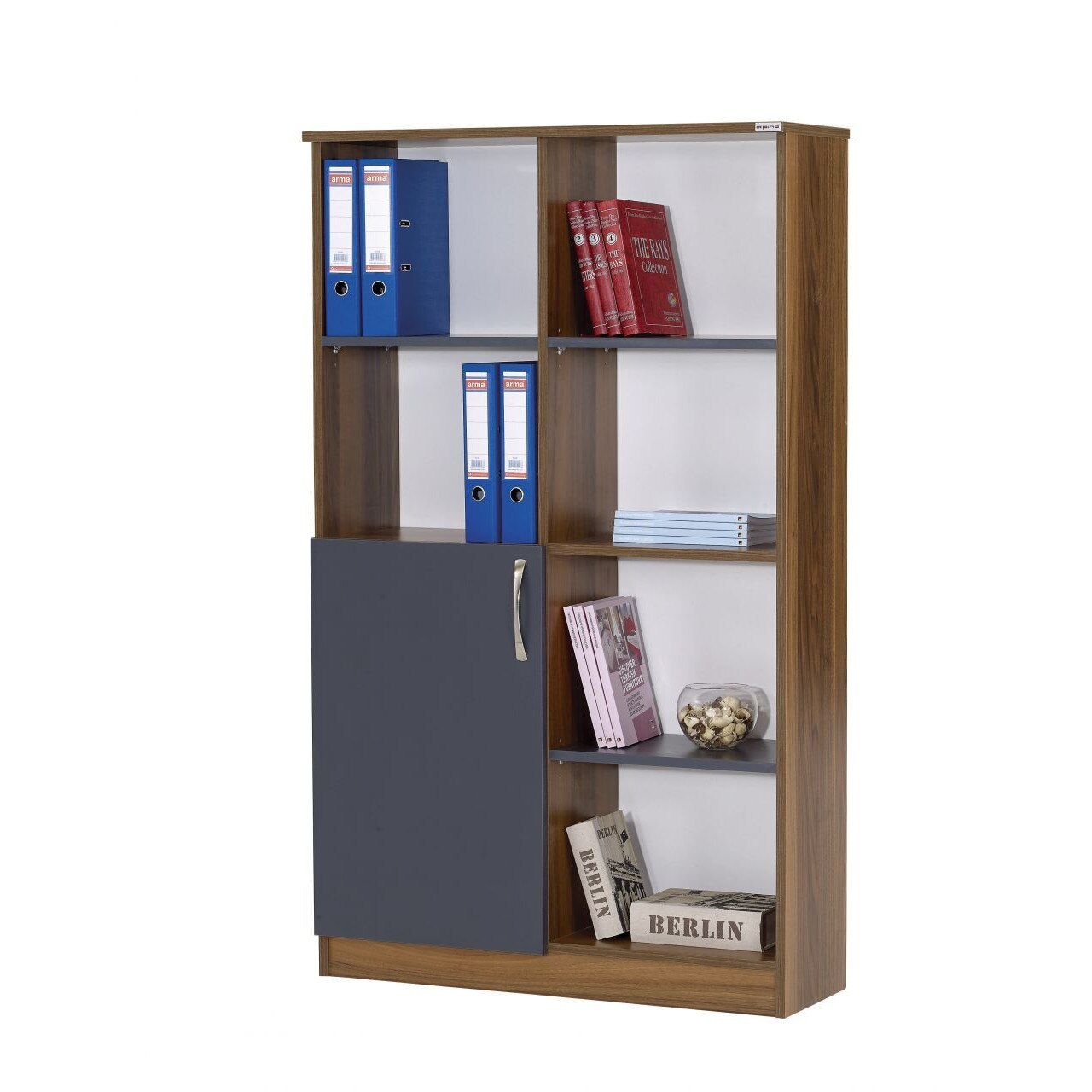 Biblioteca Nikol Alpino, 1500 mm x 942 mm x 310 mm, Maro