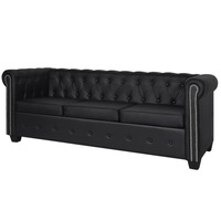 canapea chesterfield cu 3 locuri vidaxl piele artificiala negru 2005 x 76 x 70 cm imagen 36_0_
0