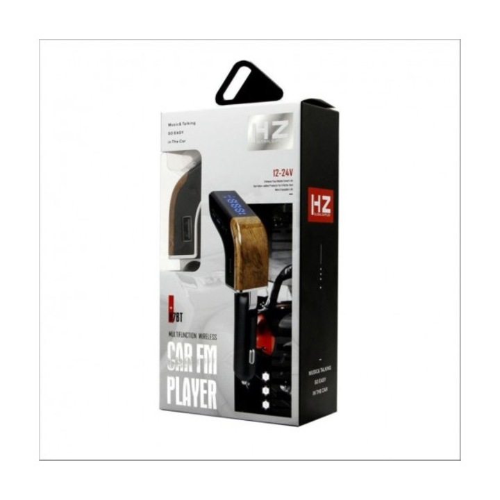 Transmitator FM Bluetooth, Smart Technology, Incarcator, USB HZ H7BT