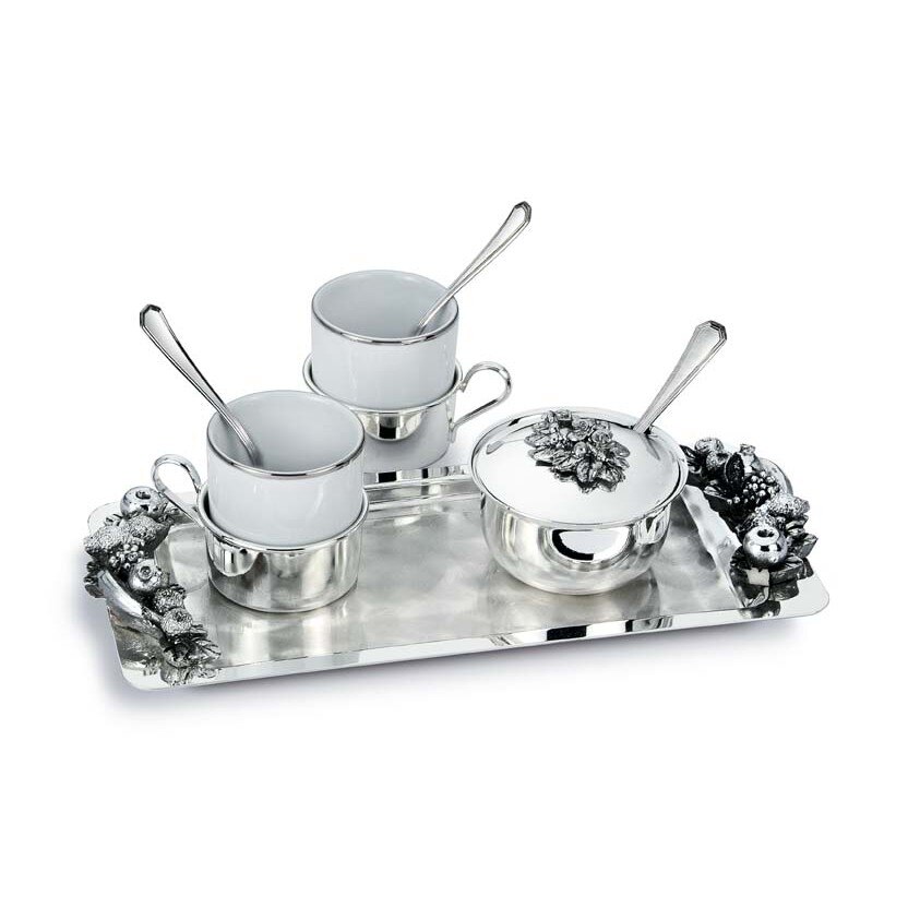 Set argintat Espresso 