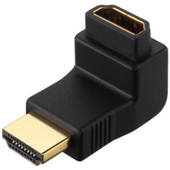 Adaptor HDMI A 90 grade HDMA-100W Monacor Adaptor HDMI A 90 grade HDMA-100W Monacor