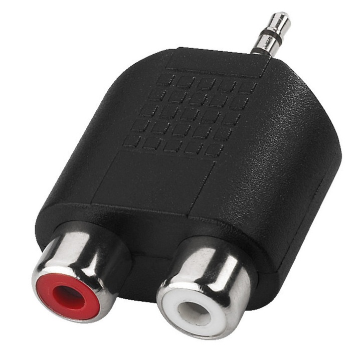 Adaptor 2.5T-2RCA NTA-106 Monacor