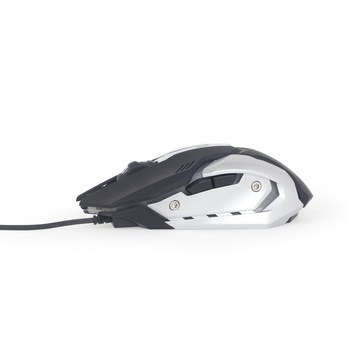 Mouse optic programabil Gembird, 3200 DPI, USB, iluminat RGB Mouse optic programabil Gembird, 3200 DPI, USB, iluminat RGB