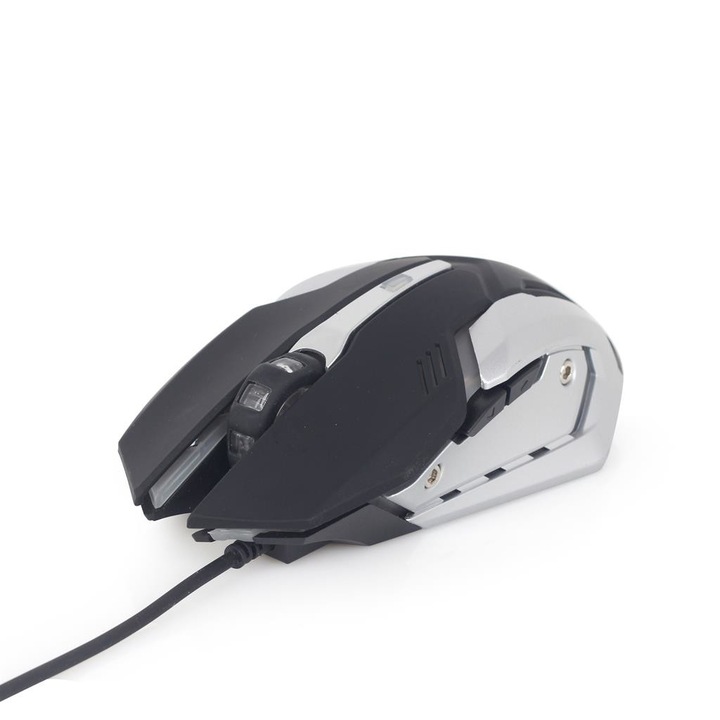 Мишка Gembird, програмируема, оптична, 3200 DPI, USB, RGB осветление