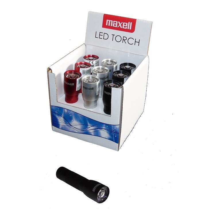 Lanterne metalice LED, Maxell, utilizeaza 1 x AA, cutie 9 lanterne