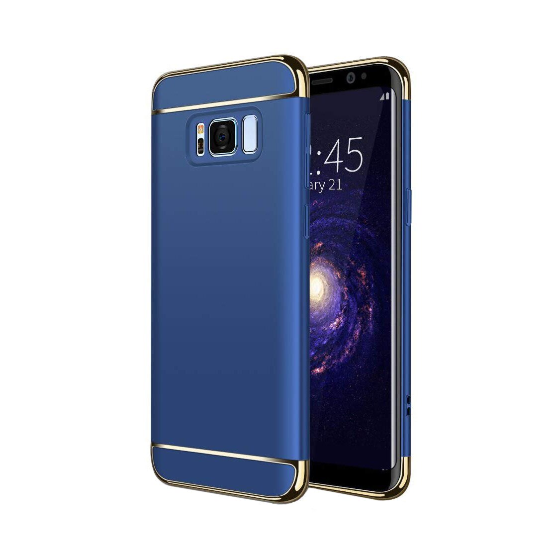 Husa Samsung Galaxy S8, ultraslim, carcasa spate, hardcase, Blue