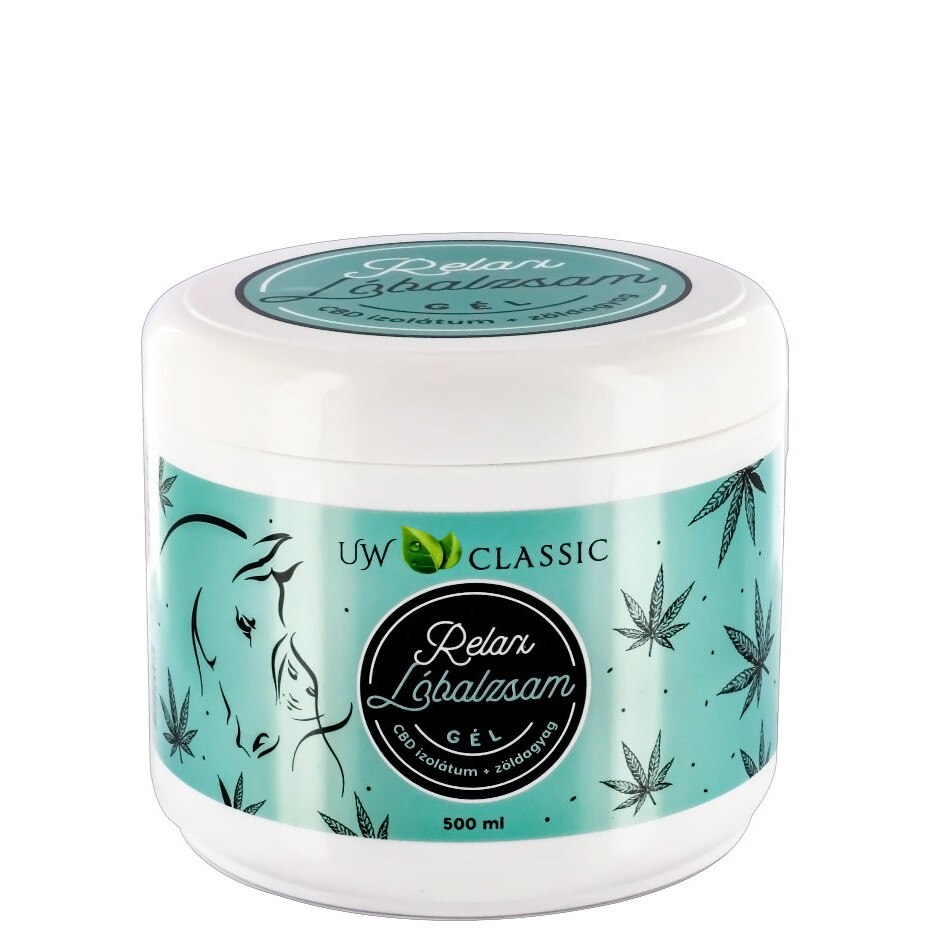 Balsam puterea calului UW Relax Gel +9 plante 500ml