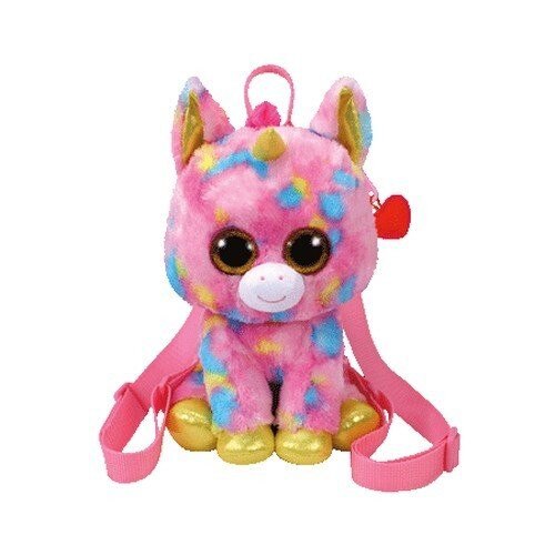 Mini rucsac din plus, unicornul Fantasia- Ty