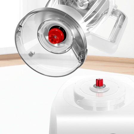 Robot de bucatarie Bosch MC812W620, 1100 W, 3.9 L, 50 functii, Selector viteza variabil, Alb